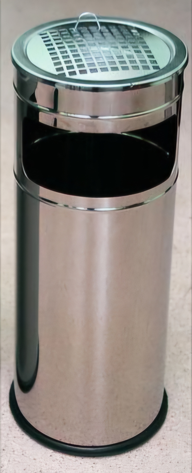 Урна з нержавіючої сталі з попільничкою на 25л, ВСМ ЕКО